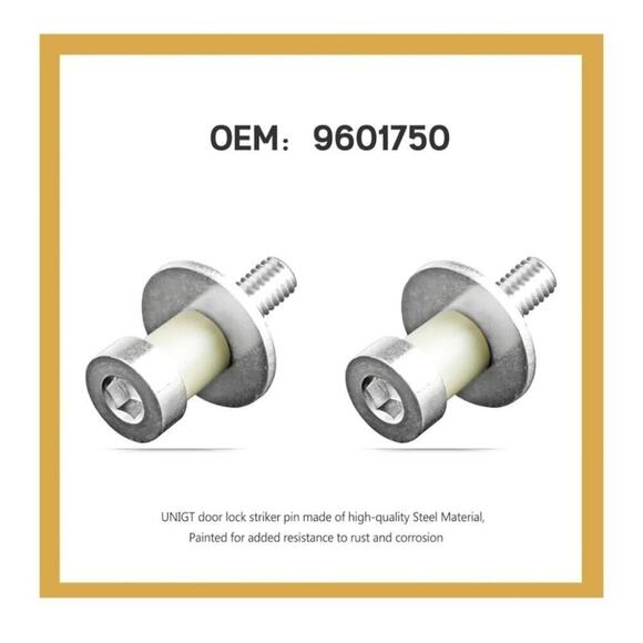 Door Lock Striker 38420 Compatible with Door Latch Bolts for 1971-1991 GMC Truck - Picture 5 of 5